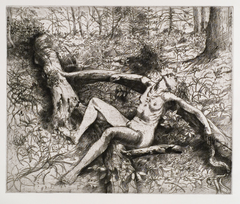 Bacchant in the Woods